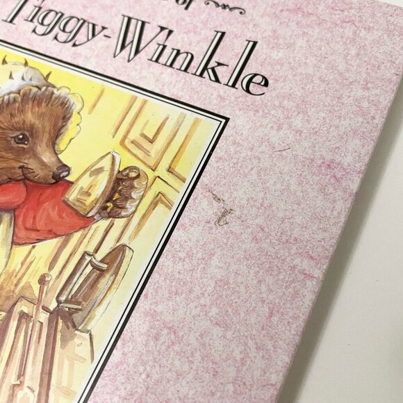 Vtg 1992 The Classic Tale Of Mrs Tiggy Winkle By Beatrix Potter Hardcover - Picture 2 of 16